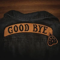 Goodbye Ouijaboard Back Patch