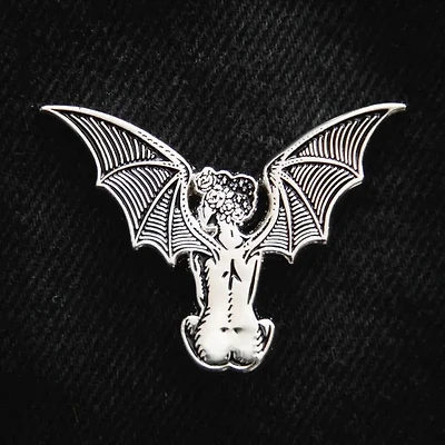 Winged Devil Women Pin