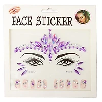 Purple Face Gem