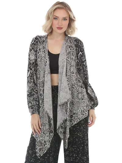 Romantic Celestial Flowy Hoodie