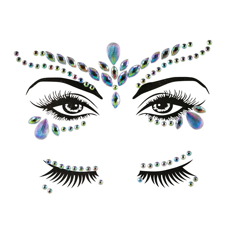 AB Teardrop Face Gems