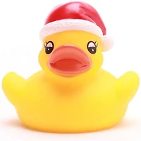 Mini Bath Duck Santa Claus - Rubber Duck