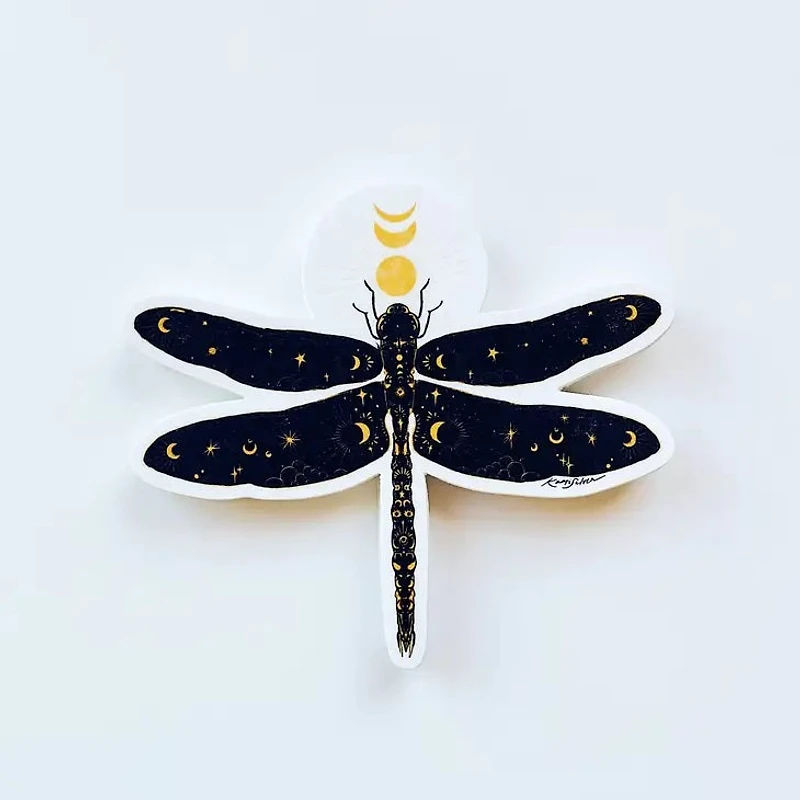 Celestial Dragonfly Sticker