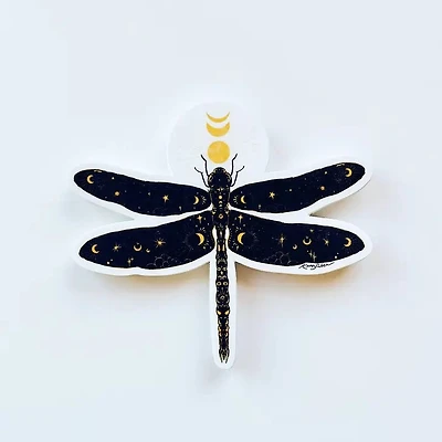 Celestial Dragonfly Sticker