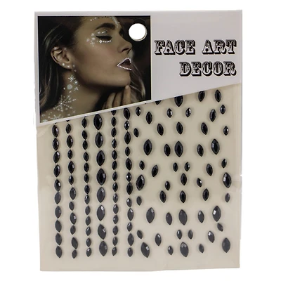Face Gems Black
