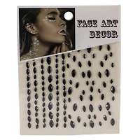 Face Gems Black