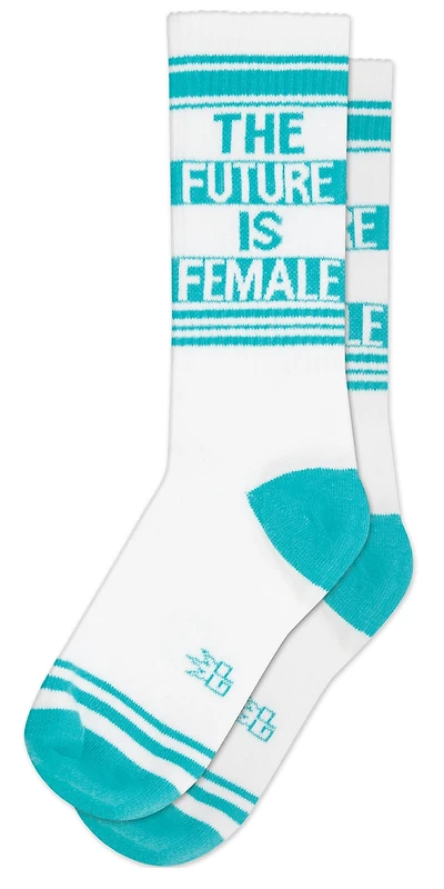 The Future Is Female Ribbed Socks