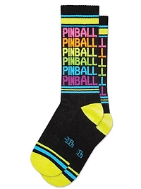 Pinball Gym Crew Socks