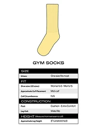 I Heart Heavy Metal Gym Crew Socks