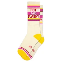 Hot and Flashy Gym Crew Socks