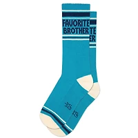 Favorite Brother Gym Crew Socks
