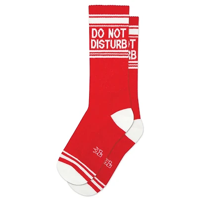Do Not Disturb Crew Socks
