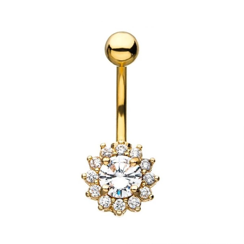 12 Jewel Petals And Large Center