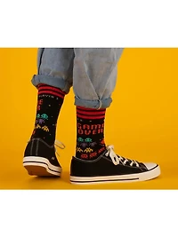 Game Over 80s Video Game Crew Socks