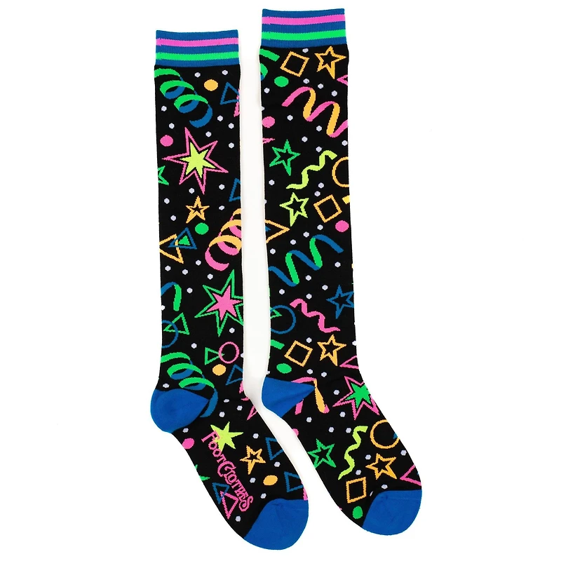 Skate Rink Carpet Knee High Socks