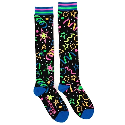Skate Rink Carpet Knee High Socks