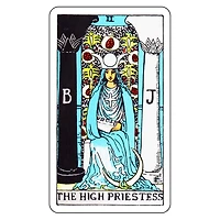 Tarot Sticker - the High Priestess