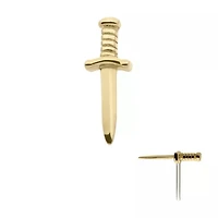 Dagger 10mm 14kt Gold