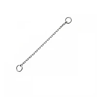 Rolo Chain 3/4" 14Kt White Gold