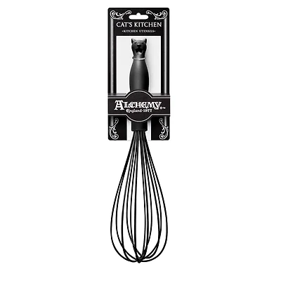 Gothic Kitchen Utensil Black Cat's Whisk