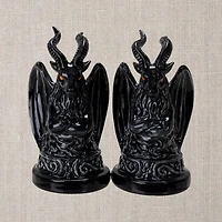 Baphomet Ceramic Salt and Pepper Shaker Set