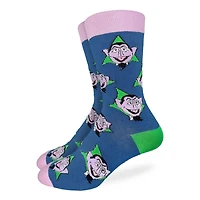 Sesame Street, the Count Faces Socks