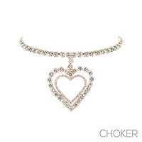 Double Heart Collar RS