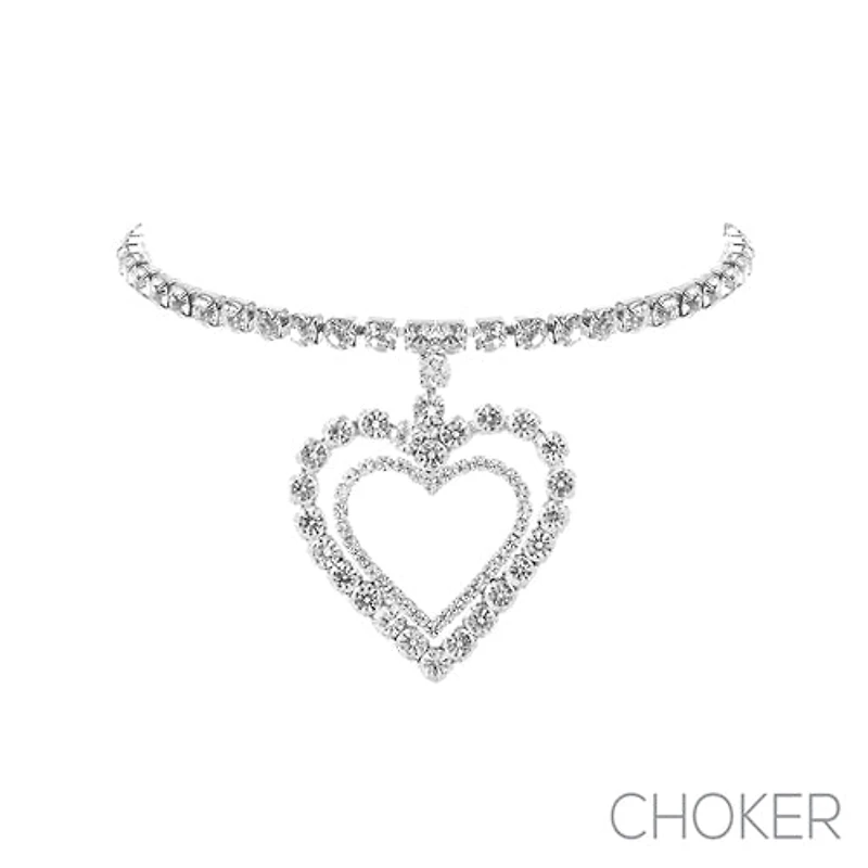 Double Heart Collar S RS