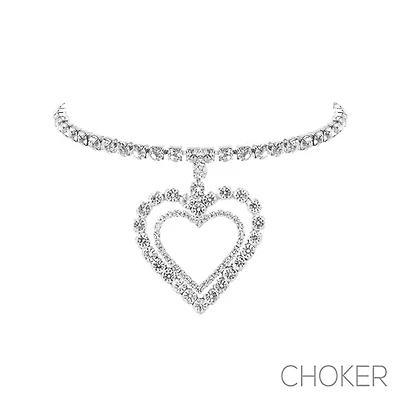 Double Heart Collar S RS