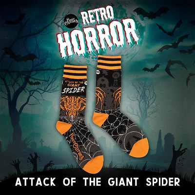 Attack Of The Giant Spider Crew Socks