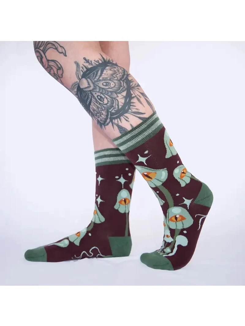 Mystic Mushroom Crew Socks