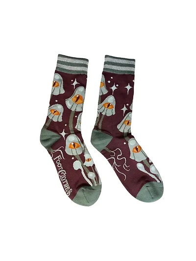 Mystic Mushroom Crew Socks