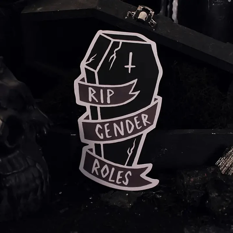 Rip Gender Roles Sticker