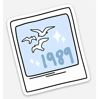 1989 Polaroid Sticker