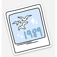 1989 Polaroid Sticker