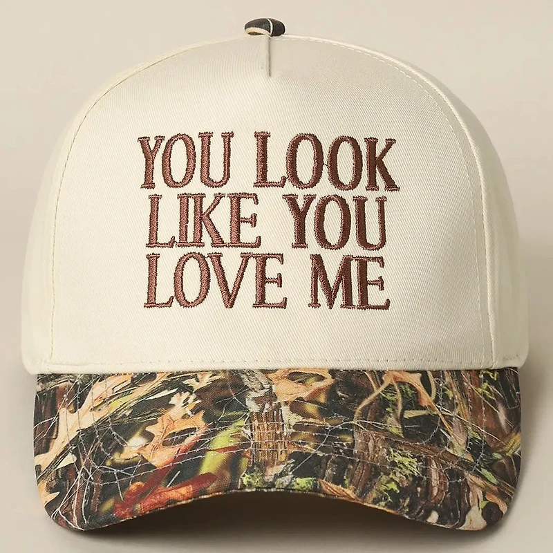 HOWDY DARLIN CAMO TRUCKER HAT