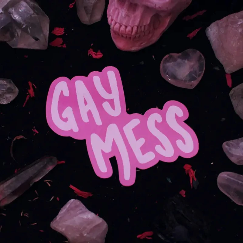 Gay Mess Sticker