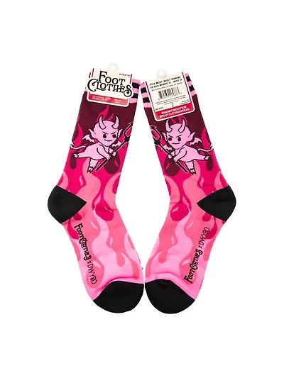 Hot As Heck Crew Socks