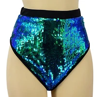 High Waisted Sequin Panty