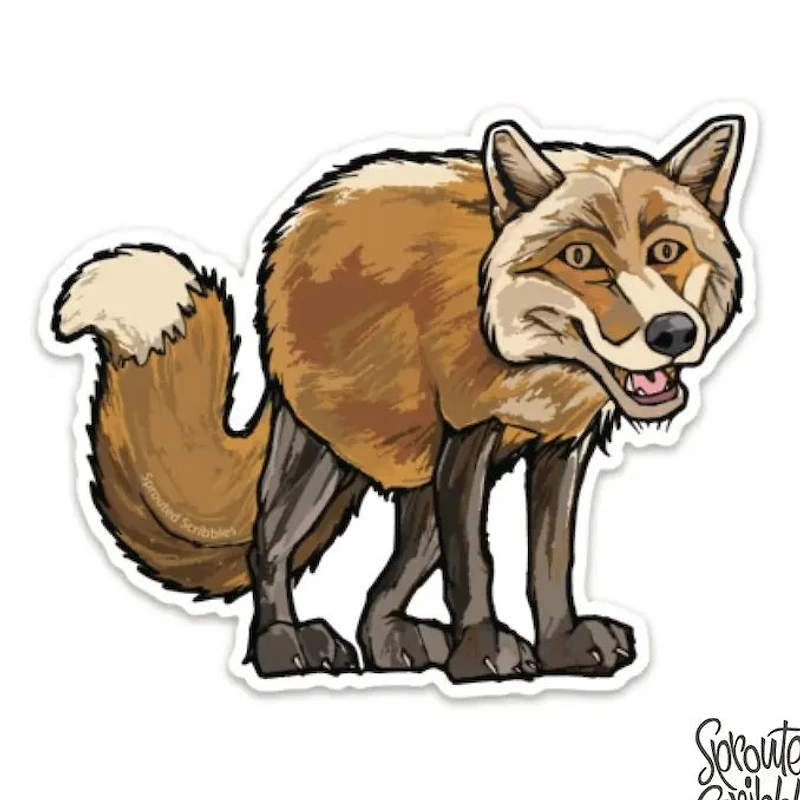 Fox Sticker