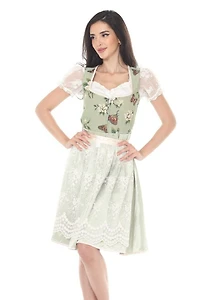 Butterfly Corset And Lace Wrap Dress