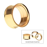 5/8" Double Flare 24kt Gold PVD Machinehead