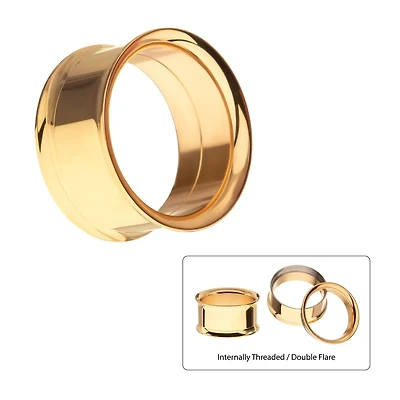 00G Double Flare 24kt Gold PVD Machinehead