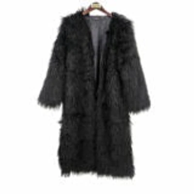 Long Faux Fur Coat