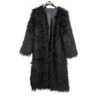 Long Faux Fur Coat