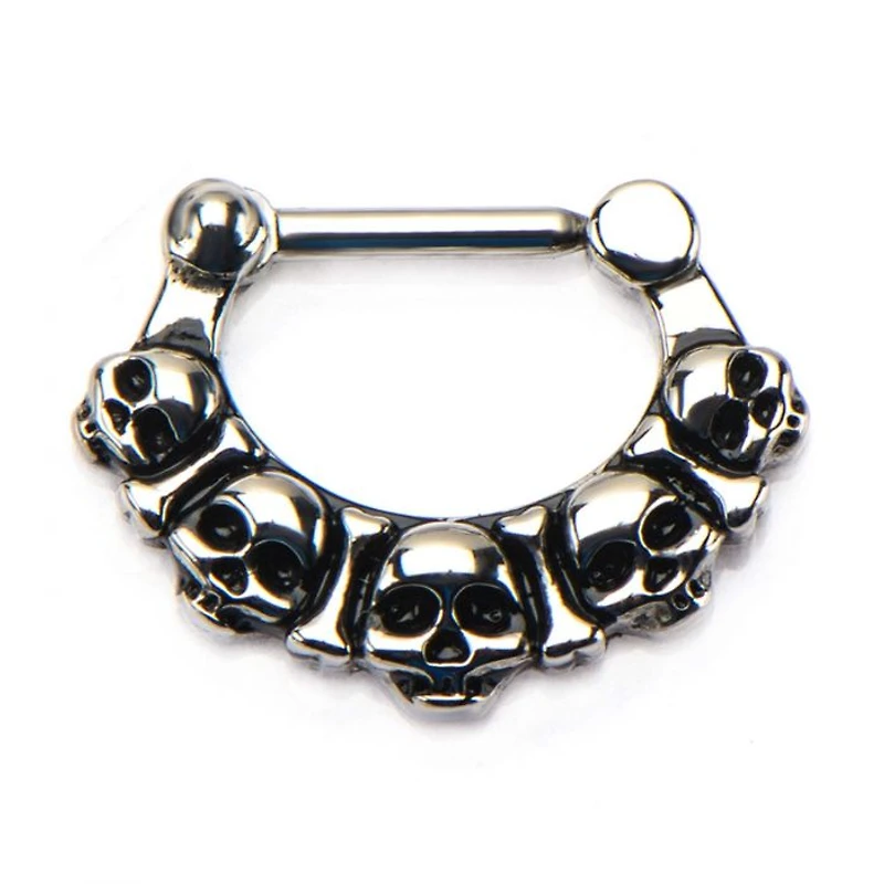 Skull Septum Clicker