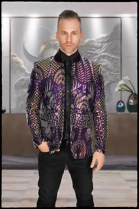 Sequin Blazer