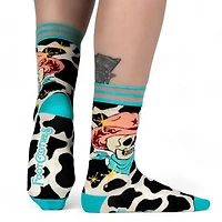Disco Cowboy Crew Socks