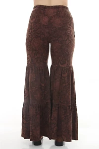 Romantic Celestial Ruffle Pants
