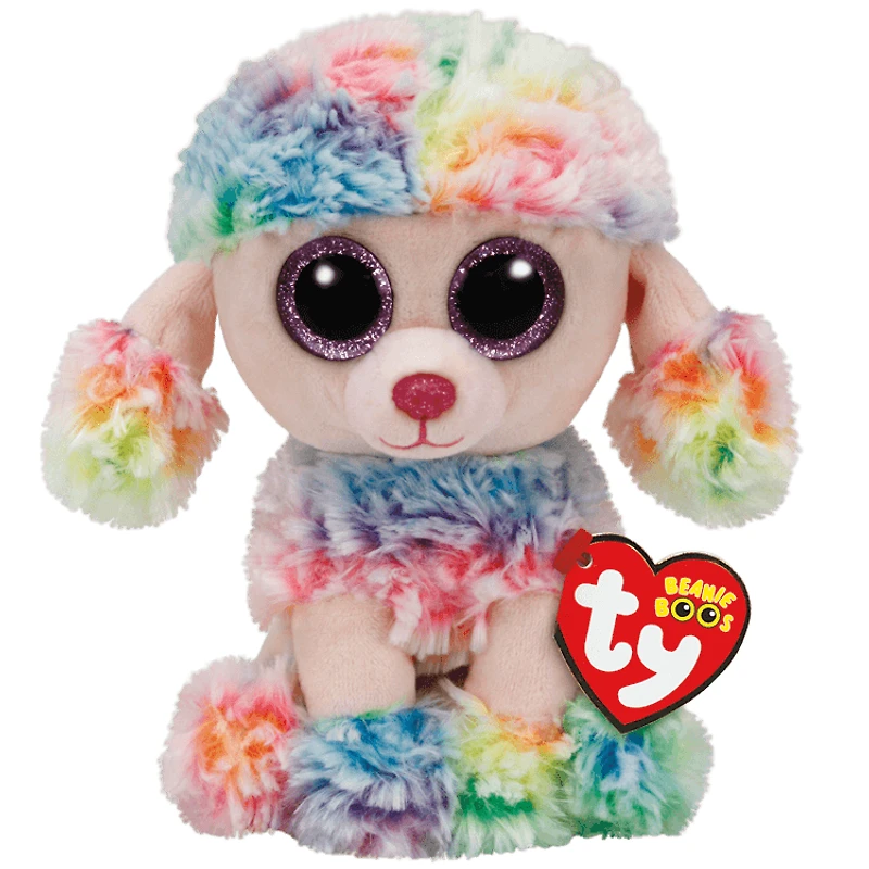 Rainbow Poodle 6"